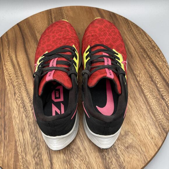 Nike Air Zoom Pegasus 38 Shoes Womens Size 8.5 Red Running Comfort Walking Gym - Picture 5 of 8